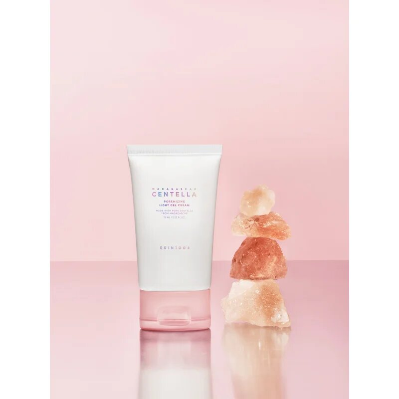 SKIN1004 Madagascar Centella Poremizing Light Gel Cream gyengéd géles krém a bőr kisimításáért és a pórusok minimalizásáért 75 ml