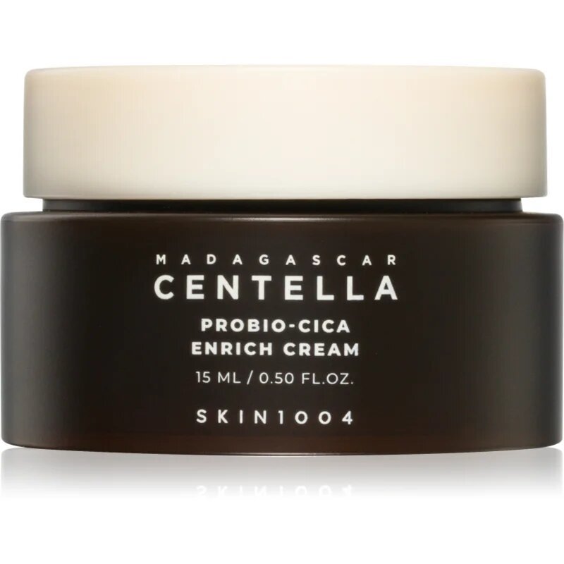 SKIN1004 Madagascar Centella Probio-Cica Enrich Cream intenzíven hidratáló krém az arcbőr megnyugtatására 15 ml