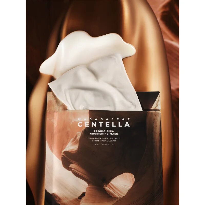 SKIN1004 Madagascar Centella Probio-Cica Nourishing Mask nyugtató hatású gézmaszk tápláló hatással 23 ml