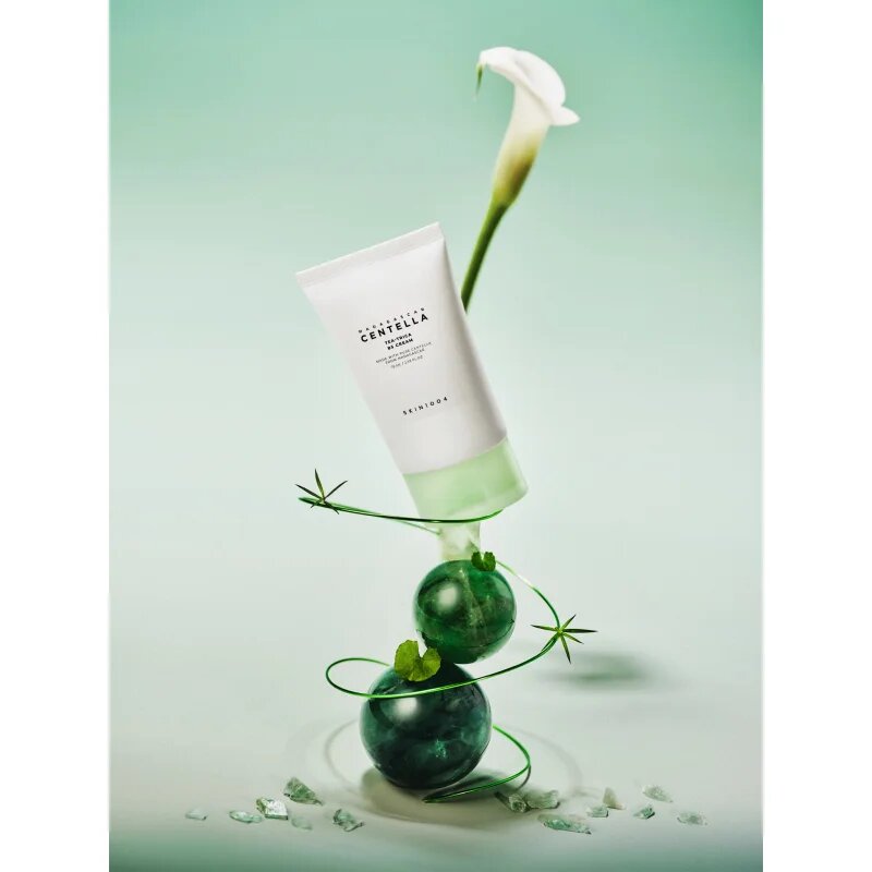 SKIN1004 Madagascar Centella Tea-Trica B5 Cream nyugtató krém hidratáló hatással 75 ml