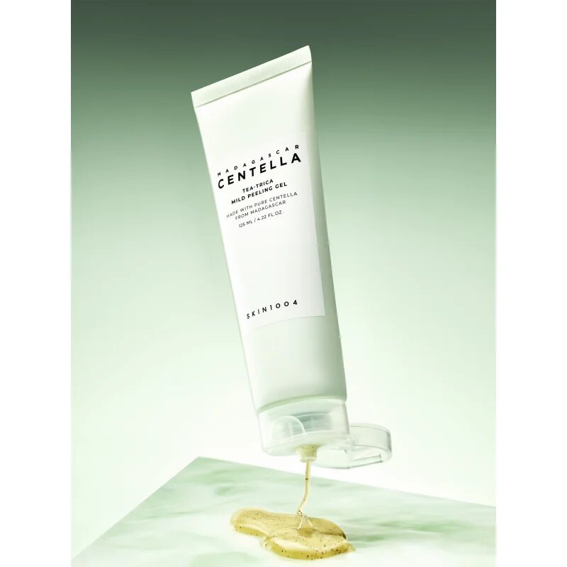 SKIN1004 Madagascar Centella Tea-Trica Mild Peeling Gel peeling gél nyugtató hatással 125 ml