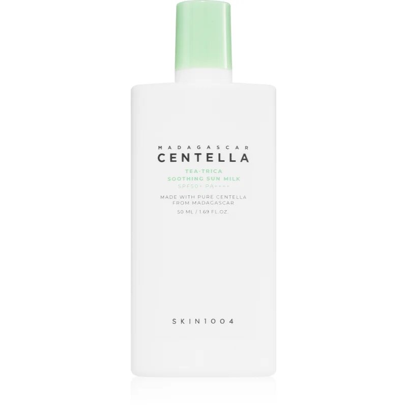 SKIN1004 Madagascar Centella Tea-Trica Sun Milk extra könnyű napozó tej SPF 50+ 50 ml