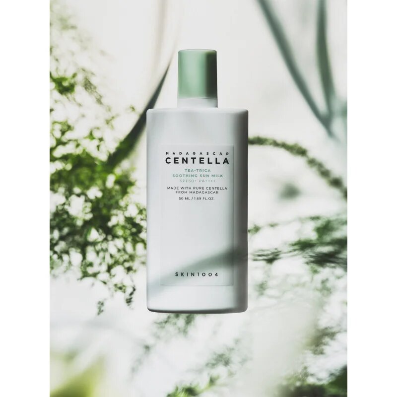 SKIN1004 Madagascar Centella Tea-Trica Sun Milk extra könnyű napozó tej SPF 50+ 50 ml