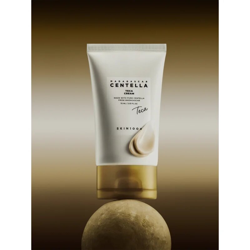 SKIN1004 Madagascar Centella Teca Cream Egységesítő hidratáló krém nyugtató hatással 75 ml