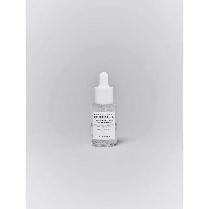 SKIN1004 Madagascar Centella Tone Brightening Capsule Ampoule hidratáló szérum az élénk és kisimított arcbőrért 30 ml