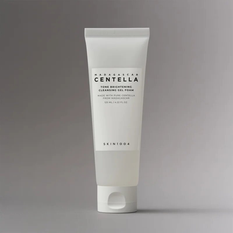 SKIN1004 Madagascar Centella Tone Brightening Cleansing Gel Foam habos tisztító gél élénk és hidratált bőr 125 ml