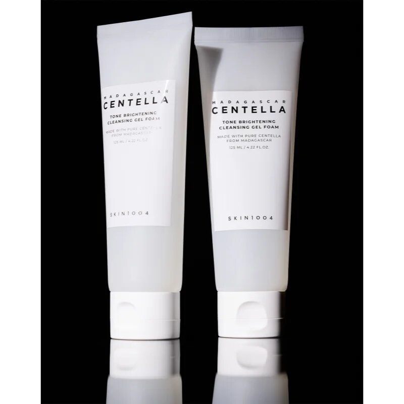 SKIN1004 Madagascar Centella Tone Brightening Cleansing Gel Foam habos tisztító gél élénk és hidratált bőr 125 ml