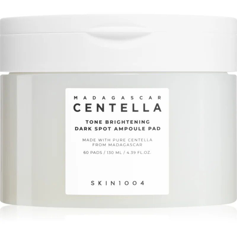 SKIN1004 Madagascar Centella Tone Brightening Dark Spot Ampoule Pad tonizáló párnák a sötét foltok ellen 60 db