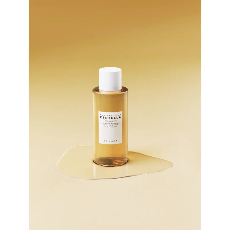 SKIN1004 Madagascar Centella Toning Toner gyengéd bőrhámlasztó tonik az érzékeny arcbőrre 400 ml