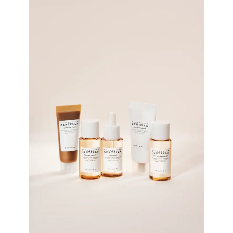 SKIN1004 Madagascar Centella Travel Kit utazási készlet érzékeny és irritált bőrre