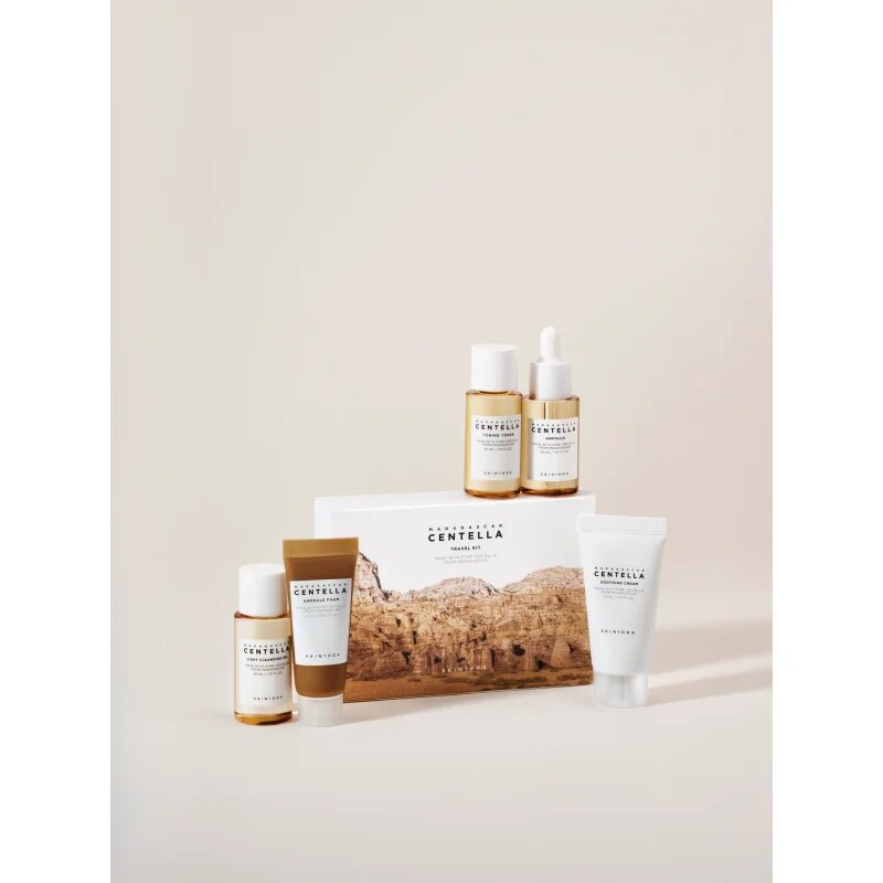 SKIN1004 Madagascar Centella Travel Kit utazási készlet érzékeny és irritált bőrre