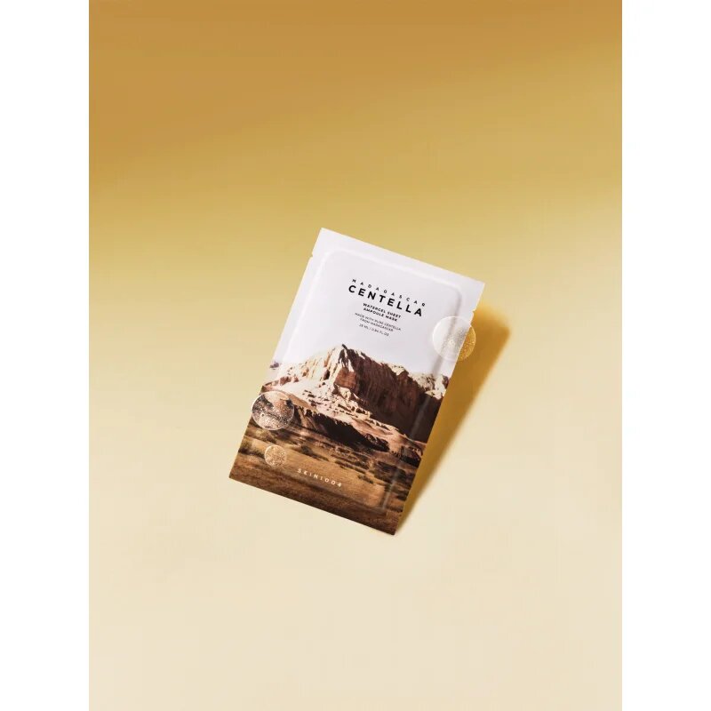 SKIN1004 Madagascar Centella Watergel Sheet Ampoule Mask intenzív hidrogélmaszk hidratáló hatással 25 ml
