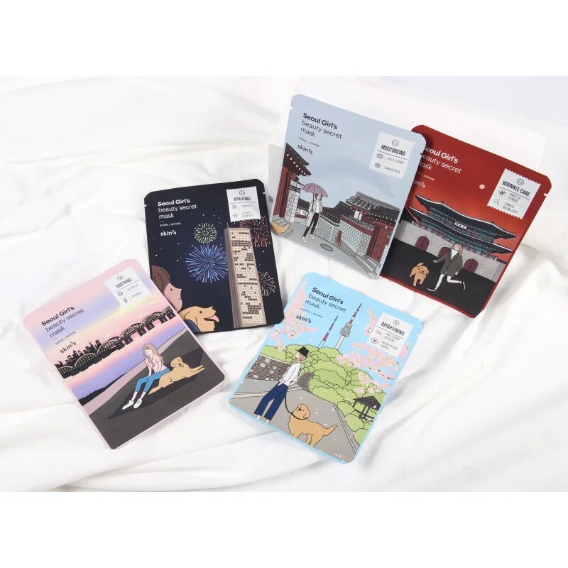 Skin79 Seoul Girl's Beauty Secret ráncok elleni gézmaszk 20 g