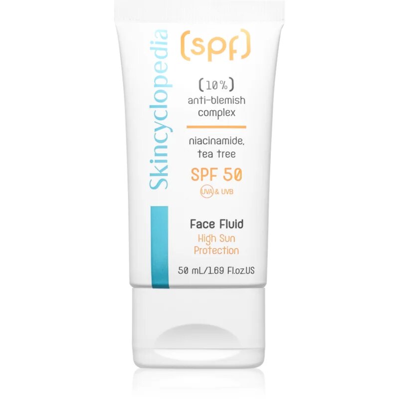 Skincyclopedia Anti-Blemish bőrvédő folyadék a pigment foltok ellen SPF 50 50 ml