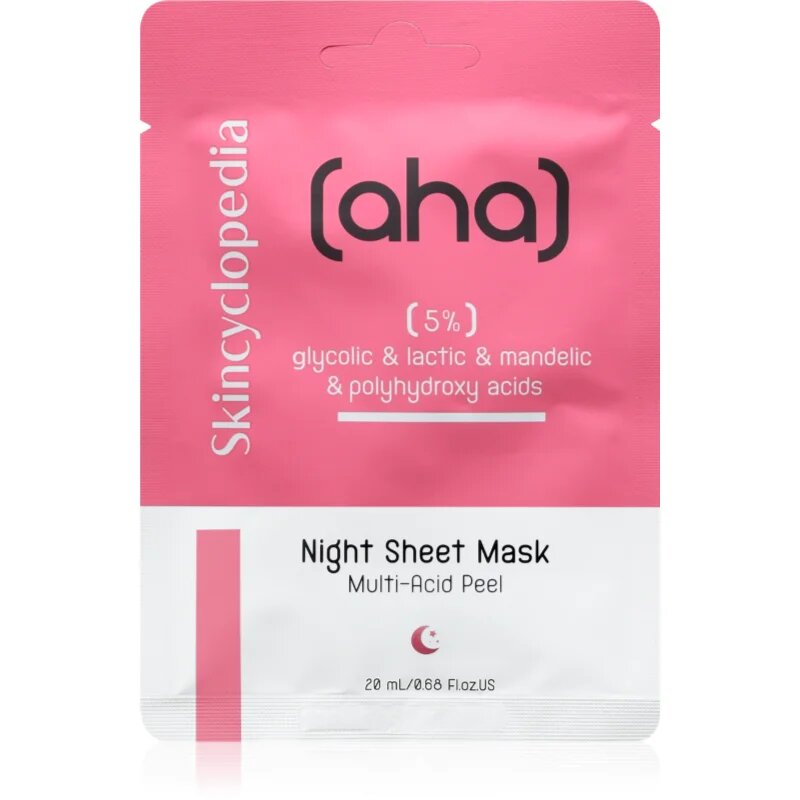 Skincyclopedia Night Sheet Mask arcmaszk éjszakára 20 ml