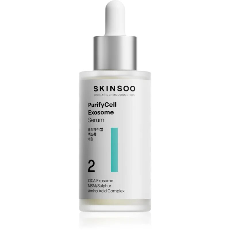 SKINSOO PurifyCell Exosome Serum regeneráló szérum a pórusok összehúzására 50 ml