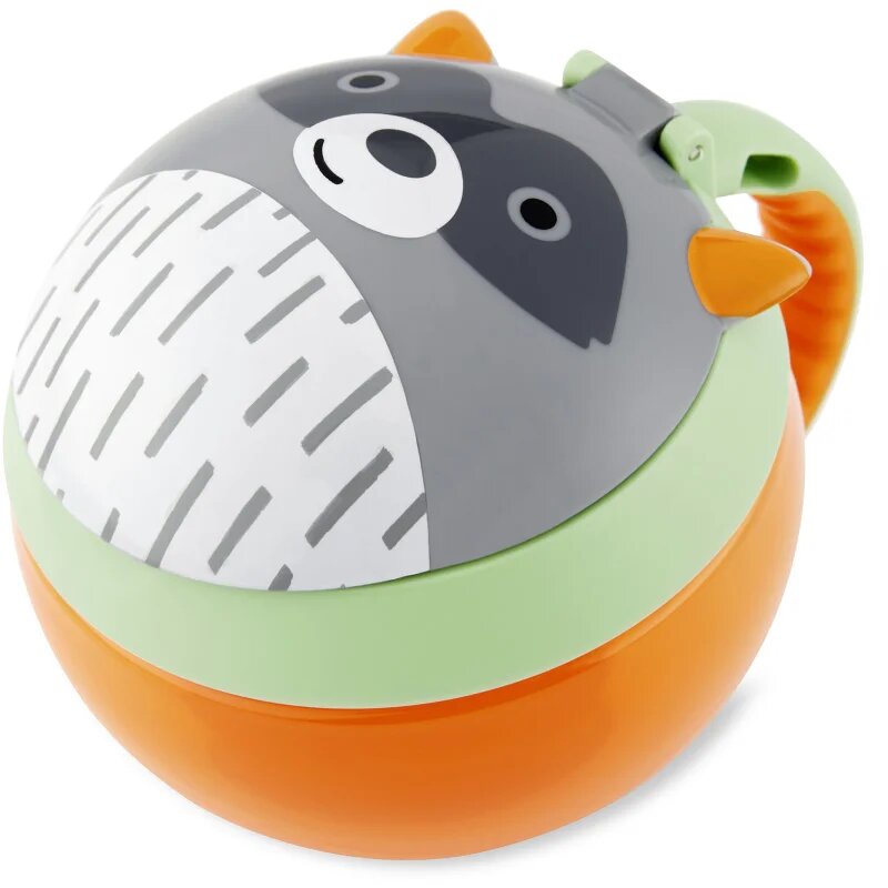 Skip Hop Zoo Snack Cup edény Racoon 12m+ 222 ml