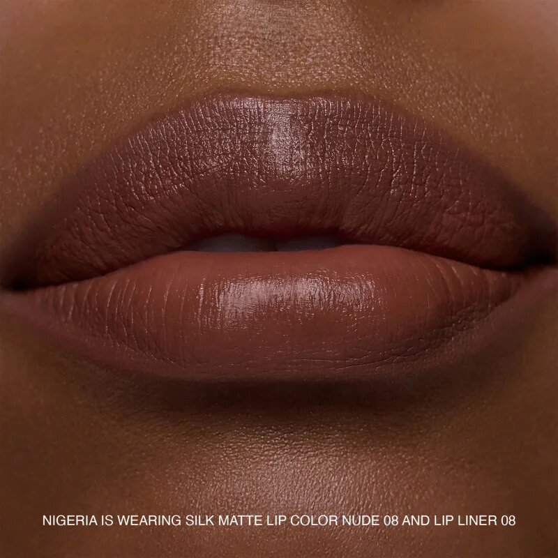 SKKN BY KIM Make-up Silk Matte Lip color mattító rúzs árnyalat Nude 08 2.8 g