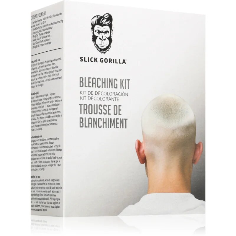 Slick Gorilla Bleach Kit festékeltávolító készítmény hajra uraknak