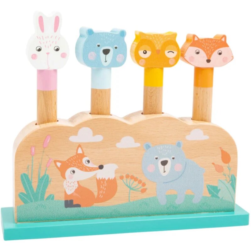 Small foot by Legler Game Pop Up Animals interaktív játék 18m+ 1 db