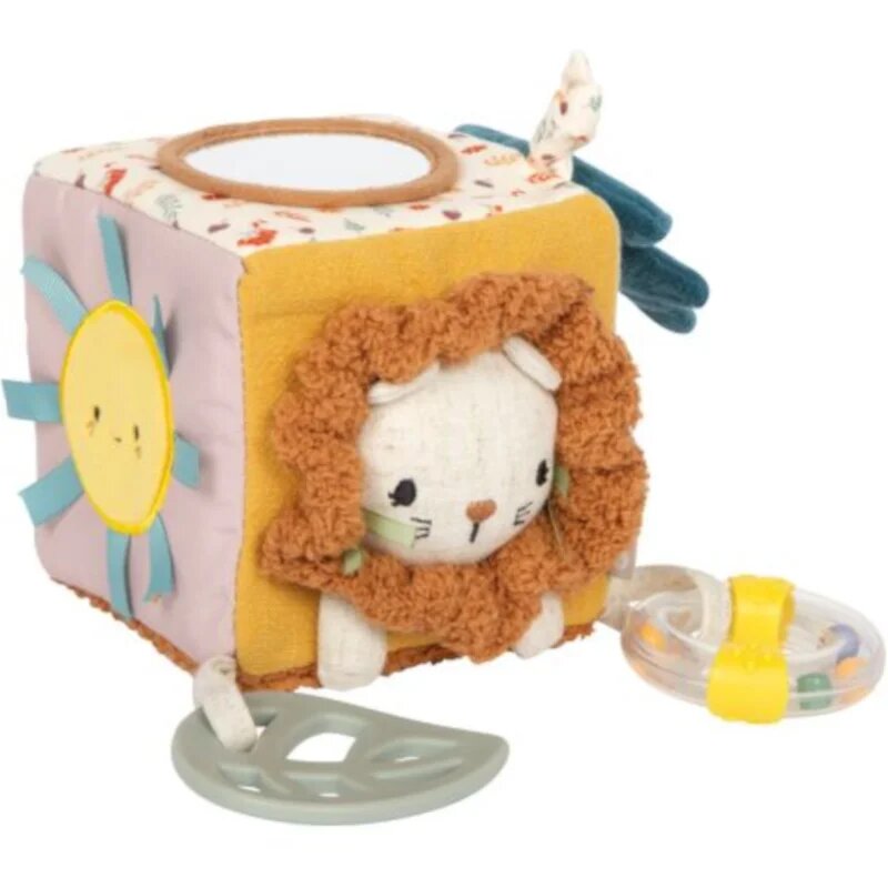 Small foot Little Lion Fabric Playing Cube interaktív játék 0m+ 1 db