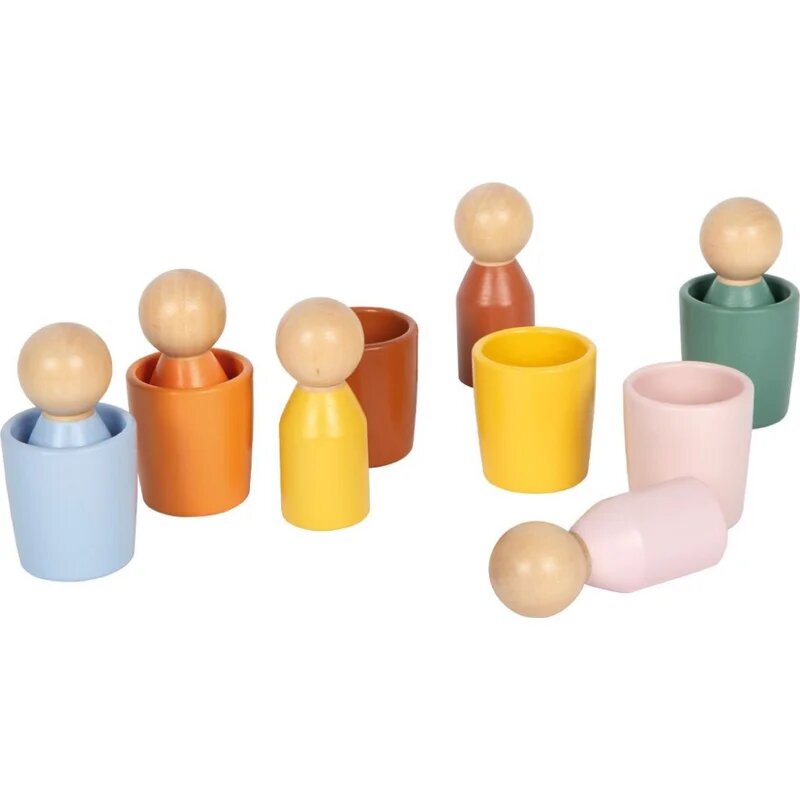 Small foot Montessori játékkészlet fából készült 12m+ 12 db