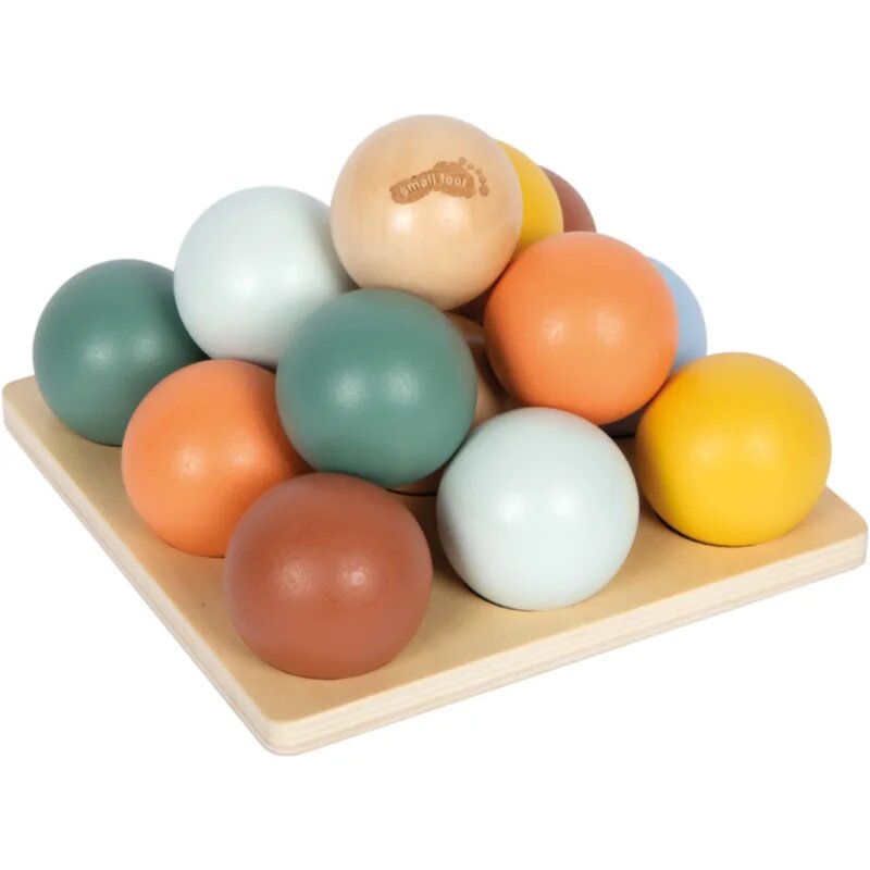 Small foot Montessori Sorting Game with Balls kiválogatós játék 12m+ 15 db