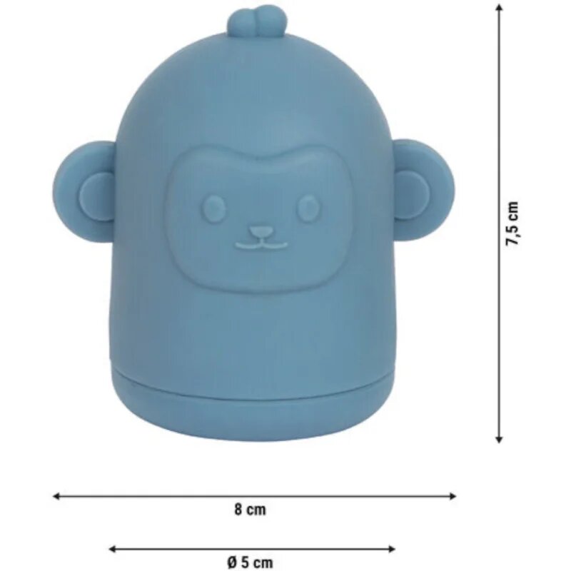 Small foot Silicone Bath Toy Set Fürdőjátékok 12m+ 4 db