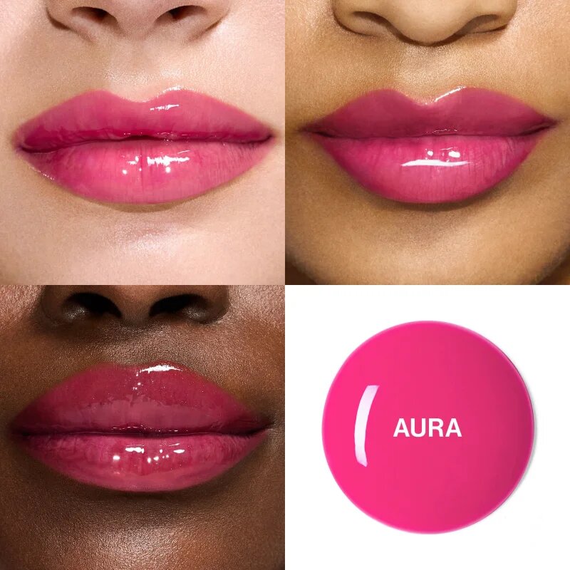 Smashbox Halo Plump + Glow Lip Gloss hidratáló ajakfény a telt ajkakért árnyalat Aura 4.6 ml