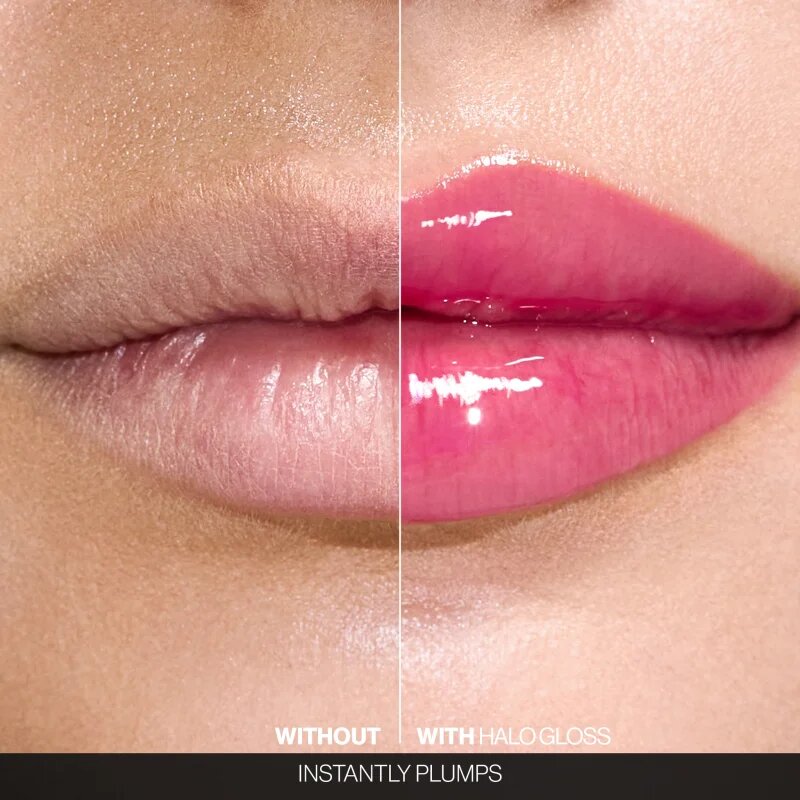 Smashbox Halo Plump + Glow Lip Gloss hidratáló ajakfény a telt ajkakért árnyalat Aura 4.6 ml