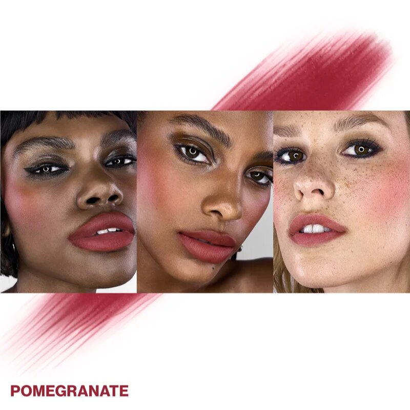 Smashbox Halo Sheer To Stay Color Tints folyékony arcpír és szájfény árnyalat Pomegranate 10 ml