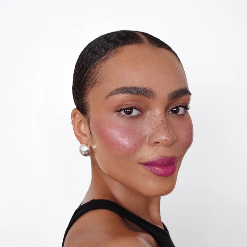 Smashbox LIT STX Blushlighter élénkítő arcpirosító stift árnyalat Pixel Plum 5 g