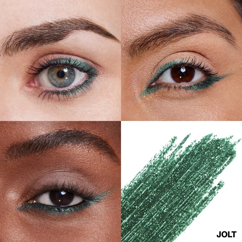 Smashbox Metallic Eyeliner metál hatású folyékony szemhéjtus árnyalat Jolt 0.28 g