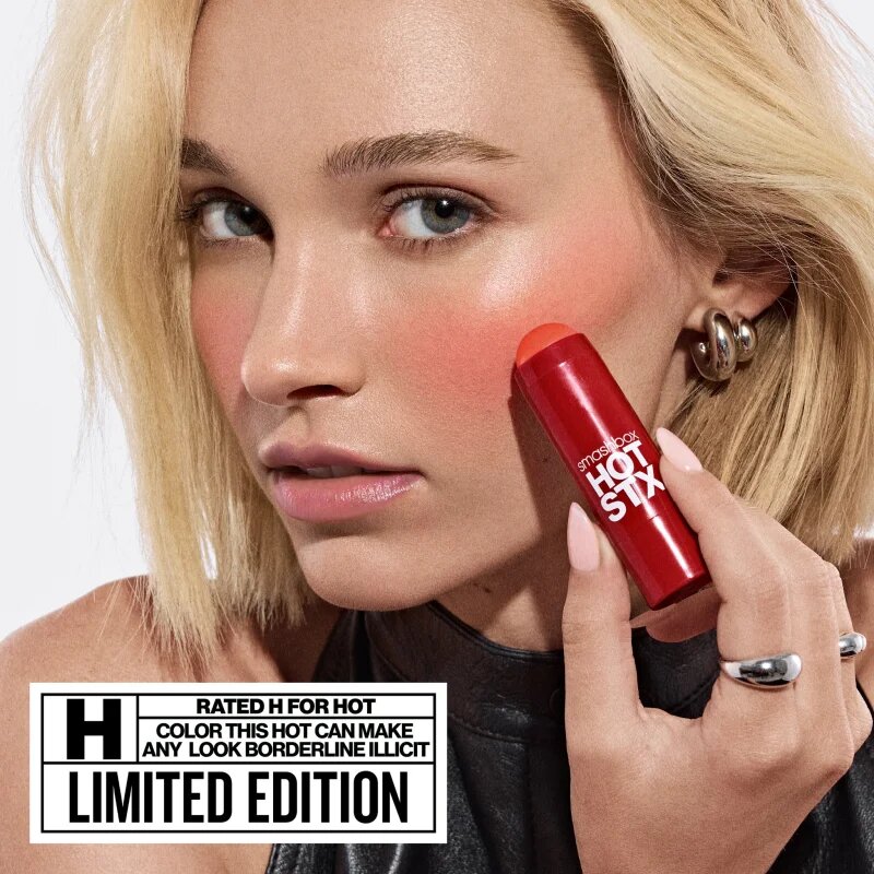 Smashbox POP LX Blush krémes arcpirosító stift árnyalat Hi-Fi Heat 5 g