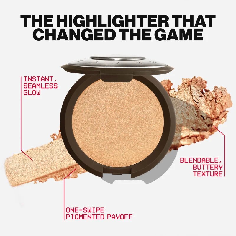 Smashbox x Becca Shimmering Skin Perfector Pressed Highlighter highlighter árnyalat Rose Quarz 7 g