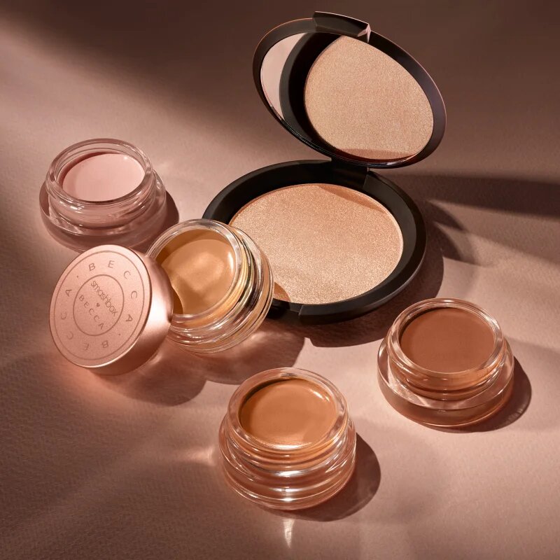 Smashbox x Becca Shimmering Skin Perfector Pressed Highlighter highlighter árnyalat Rose Quarz 7 g