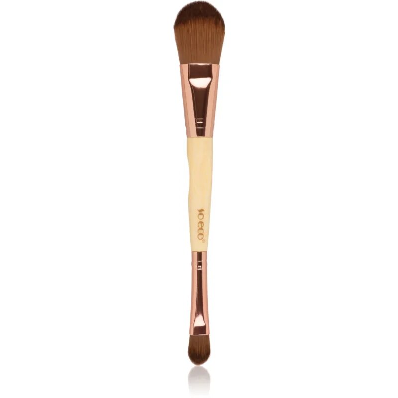 So Eco Foundation & Concealer Duo alapozó és korrektor ecset kétoldalas 1 db
