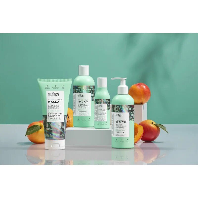 so!flow After Keratin Straightening Smoothing Mask haj maszk 200 ml