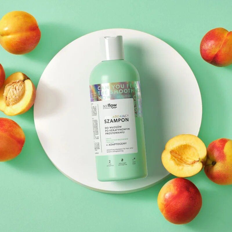 so!flow After Keratin Straightening Smoothing Shampoo kisimító sampon 400 ml