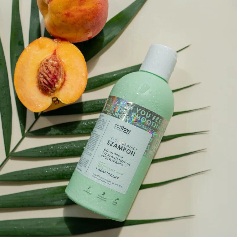 so!flow After Keratin Straightening Smoothing Shampoo kisimító sampon 400 ml