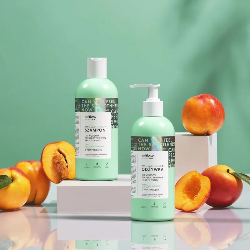 so!flow After Keratin Straightening Smoothing Shampoo kisimító sampon 400 ml
