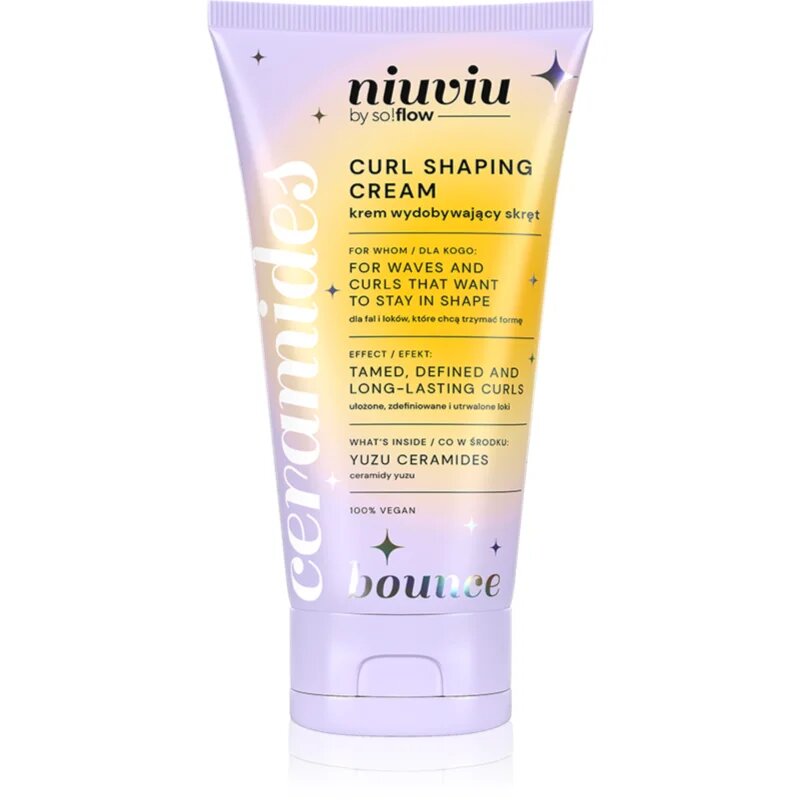 so!flow BOUNCE Curl Shaping Cream With Ceramides formázó krém a hullámok kiemelésére 150 ml