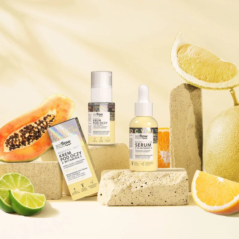 so!flow Brightening Face Serum With Vitamin C élénkítő szérum C vitamin 30 ml