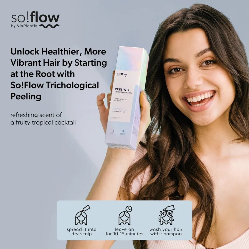 so!flow Cleansing Trichological Peeling peeling fejbőrre 100 ml