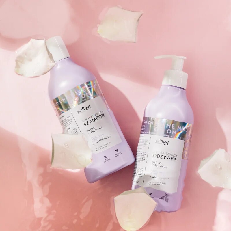 so!flow Coloured Hair Revitalizing Conditioner revitalizáló kondicionáló festett hajra 400 ml