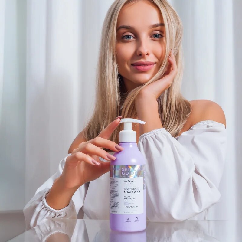 so!flow Coloured Hair Revitalizing Conditioner revitalizáló kondicionáló festett hajra 400 ml