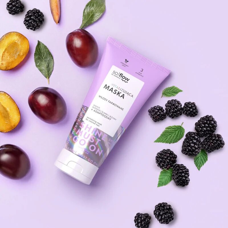 so!flow Coloured Hair Revitalizing Mask intenzív revitalizáló maszk festett hajra 200 ml