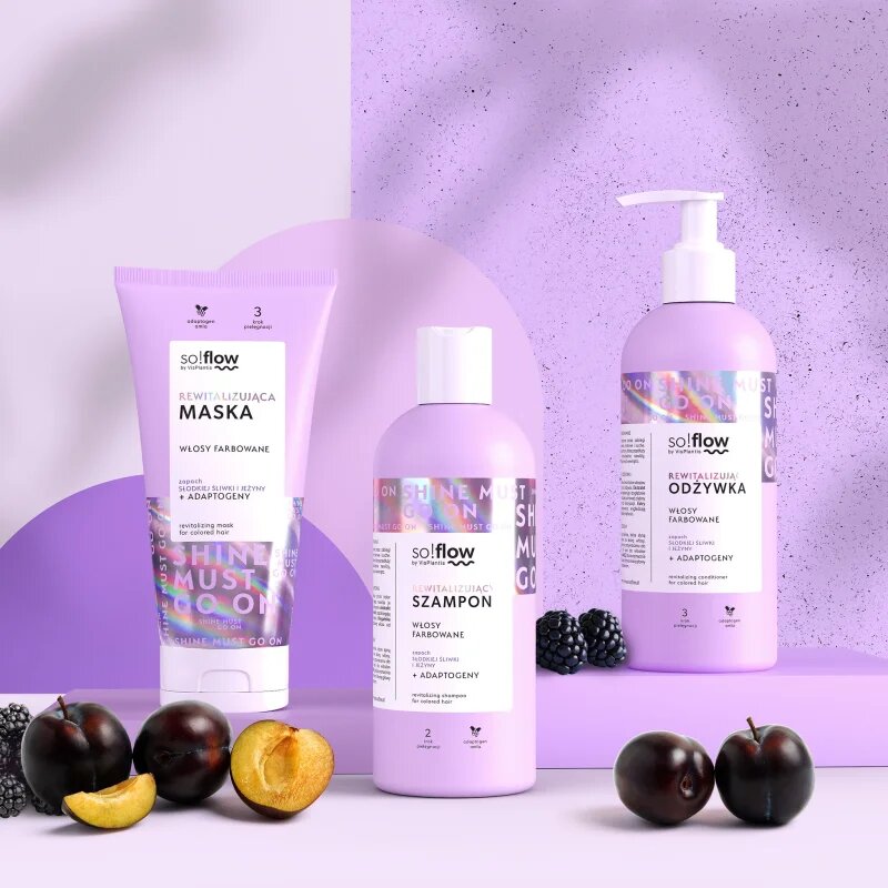 so!flow Coloured Hair Revitalizing Mask intenzív revitalizáló maszk festett hajra 200 ml
