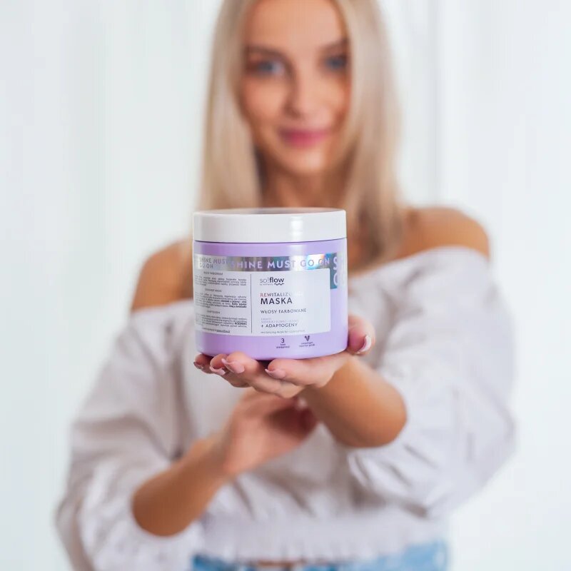 so!flow Coloured Hair Revitalizing Mask intenzív revitalizáló maszk festett hajra 400 ml