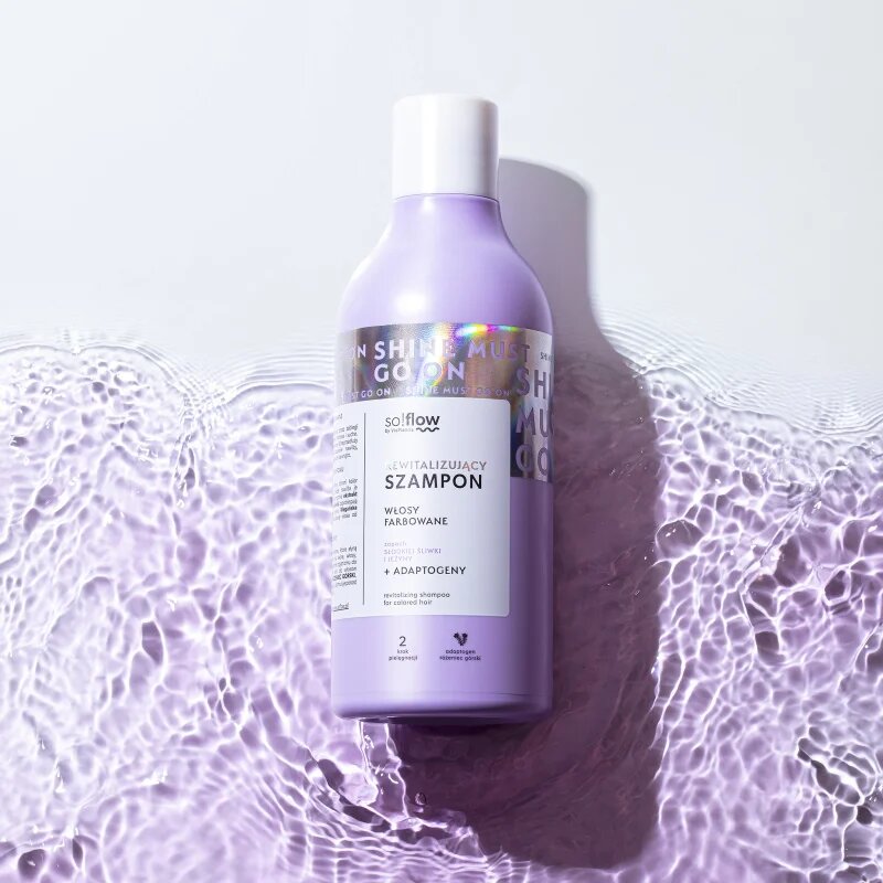 so!flow Coloured Hair Revitalizing Shampoo megújító sampon festett hajra 400 ml